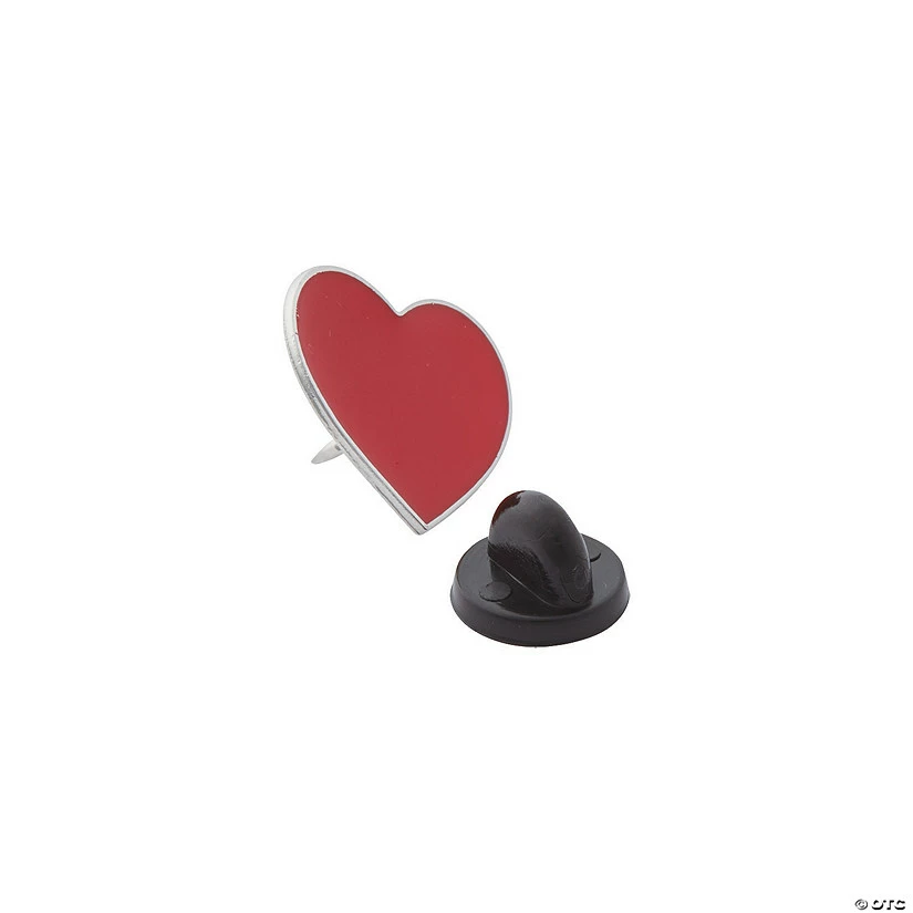 Red Heart Pins - 12 Pc. - Image 2