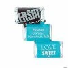 Personalized Love is Sweet Mini Candy Bar Sticker Labels - 30 Pc.