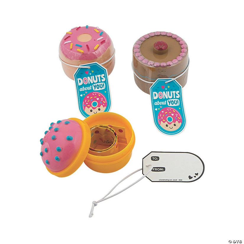 Bracelet-Filled Donuts with Valentine's Day Card for 12 - Image 2