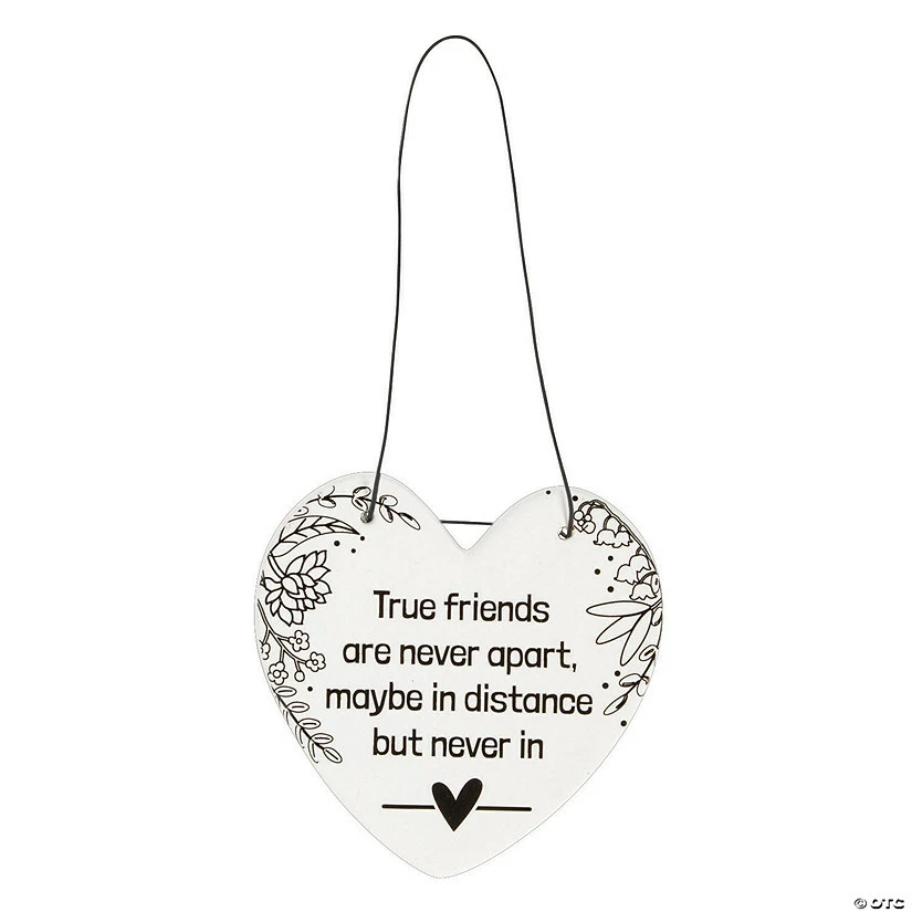 Valentine Friends Heart-Shaped Ornament - Image 2
