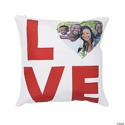 Custom Photo Valentine’s Day Pillow