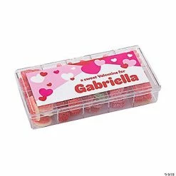 Personalized Valentine’s Day Candy Tackle Box
