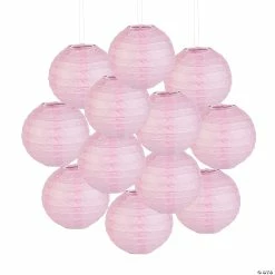 Mini Paper Lanterns - 12 Pc.
