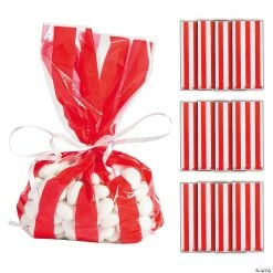 5" x 11 1/2" Carnival Cellophane Bags - 12 Pc.