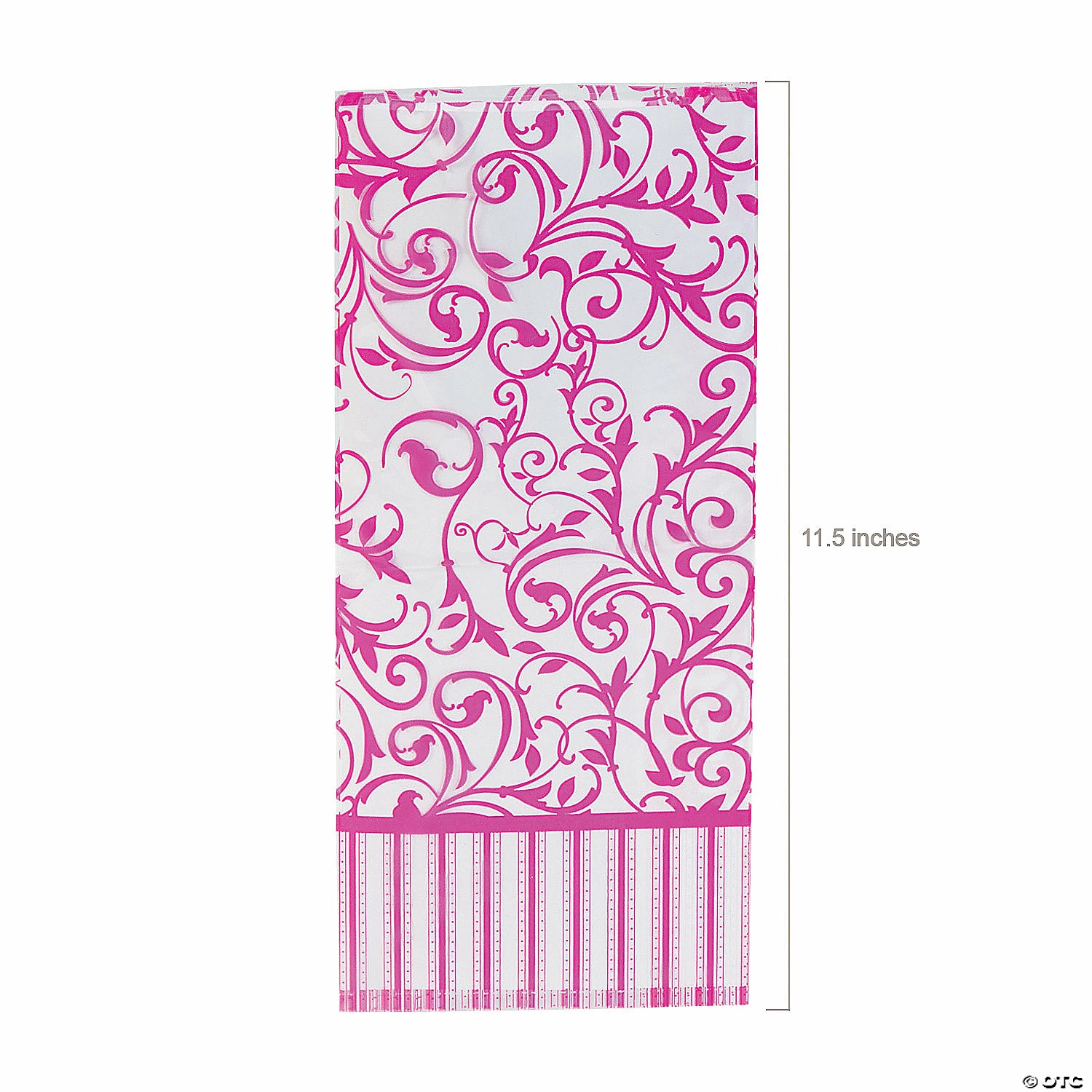 Swirl Favor Cellophane Bags - 12 Pc. - Image 2