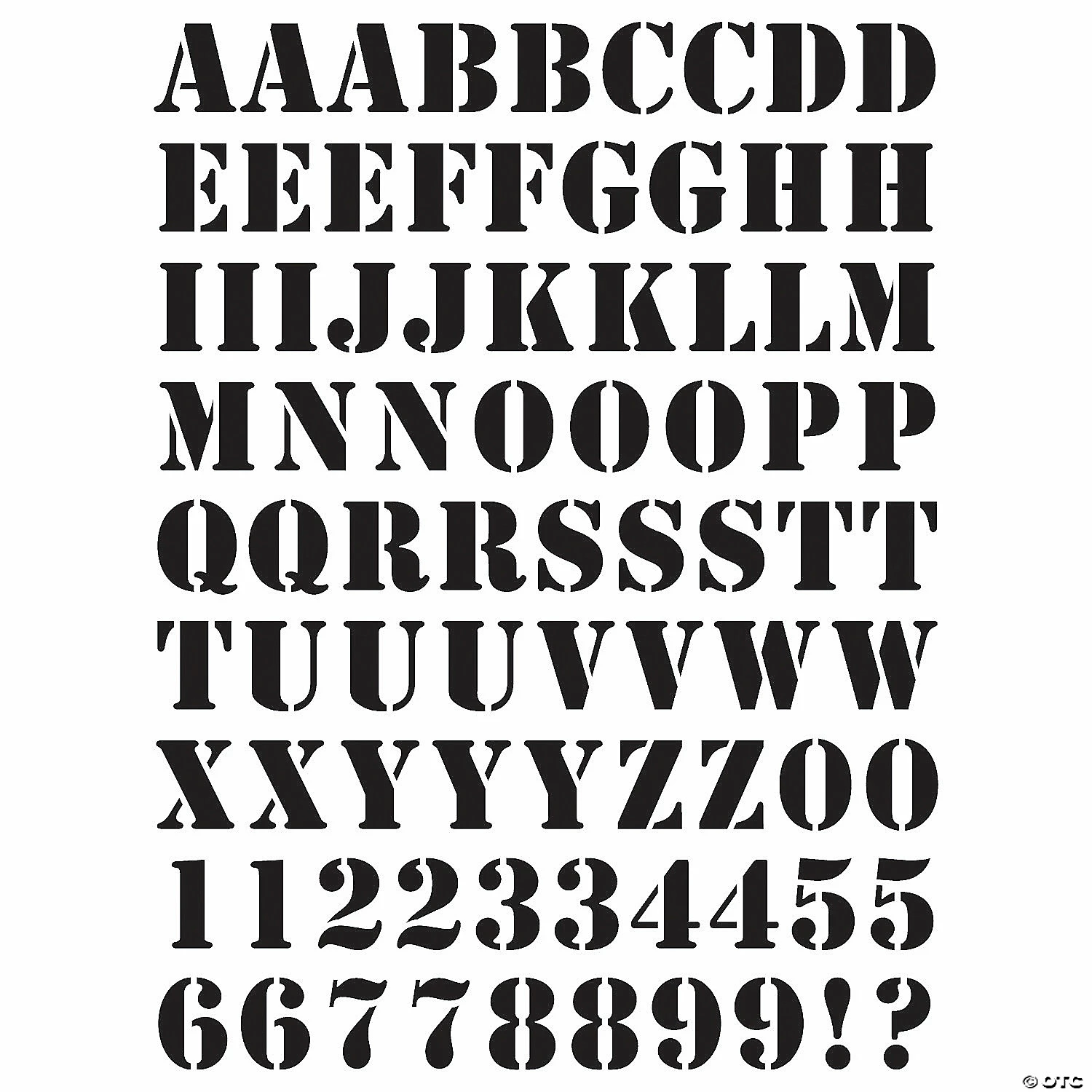 Basic Alphabet Sticker Pack - 12 Sheets - Image 3