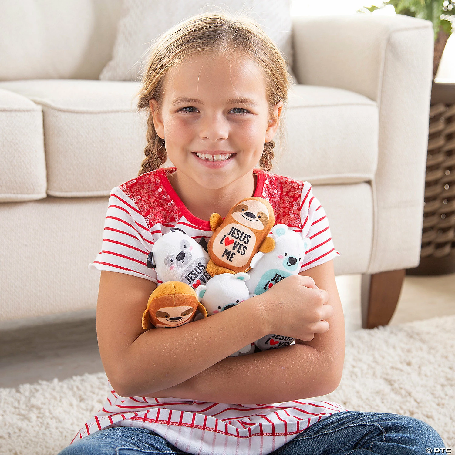 Bulk 50 Pc. Jesus Loves Me Stuffed Animal Assortment - Image 2