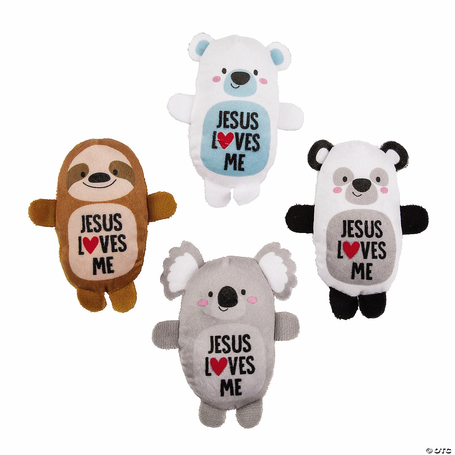 Bulk 50 Pc. Jesus Loves Me Stuffed Animal Assortment