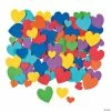 Bulk Bright Heart Self-Adhesive Shapes - 532 Pc.