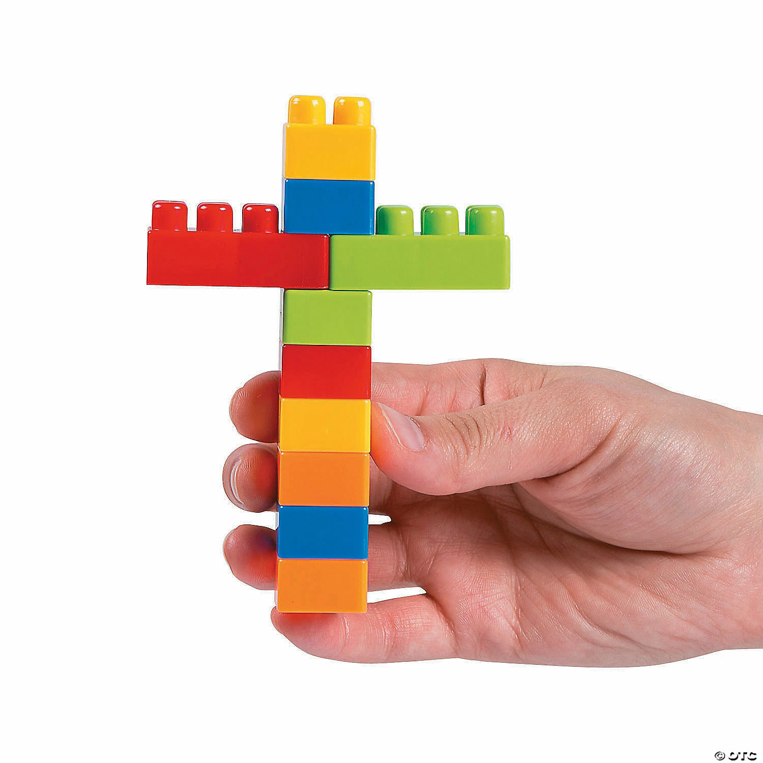 Bulk Color Brick Cross Valentine Exchanges for 48 - Image 2