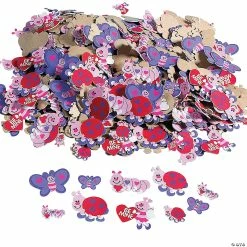 Bulk Love Bug Self-Adhesive Shapes - 500 Pc.