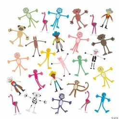 Bulk Mega Bendable Assortment - 100 Pc.