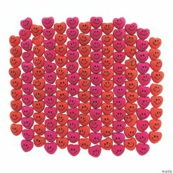 Bulk Mini Heart Stress Toys - 144 Pc.