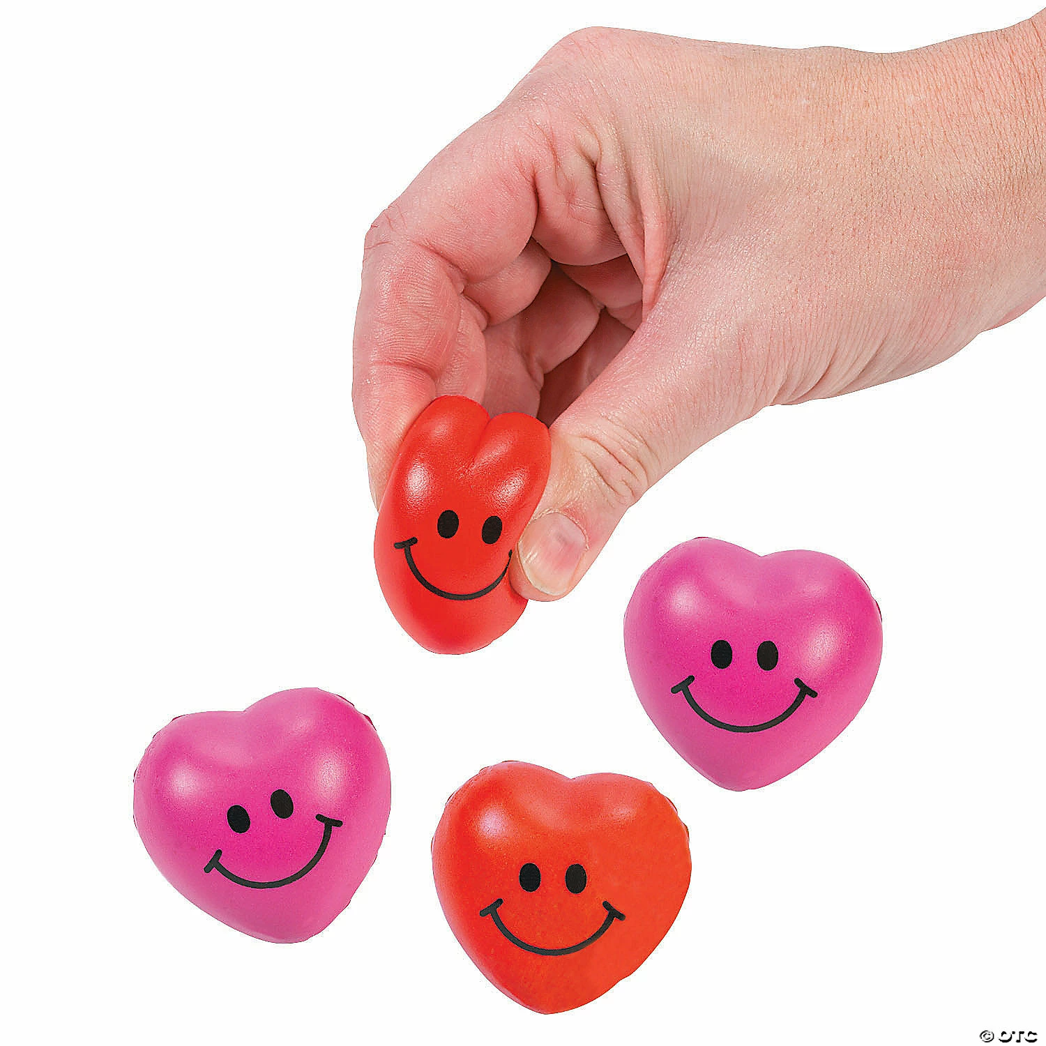 Bulk Mini Heart Stress Toys - 144 Pc. - Image 2