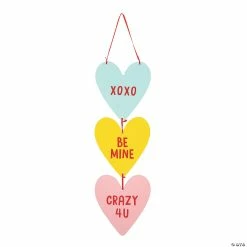 Conversation Heart Door Hanger