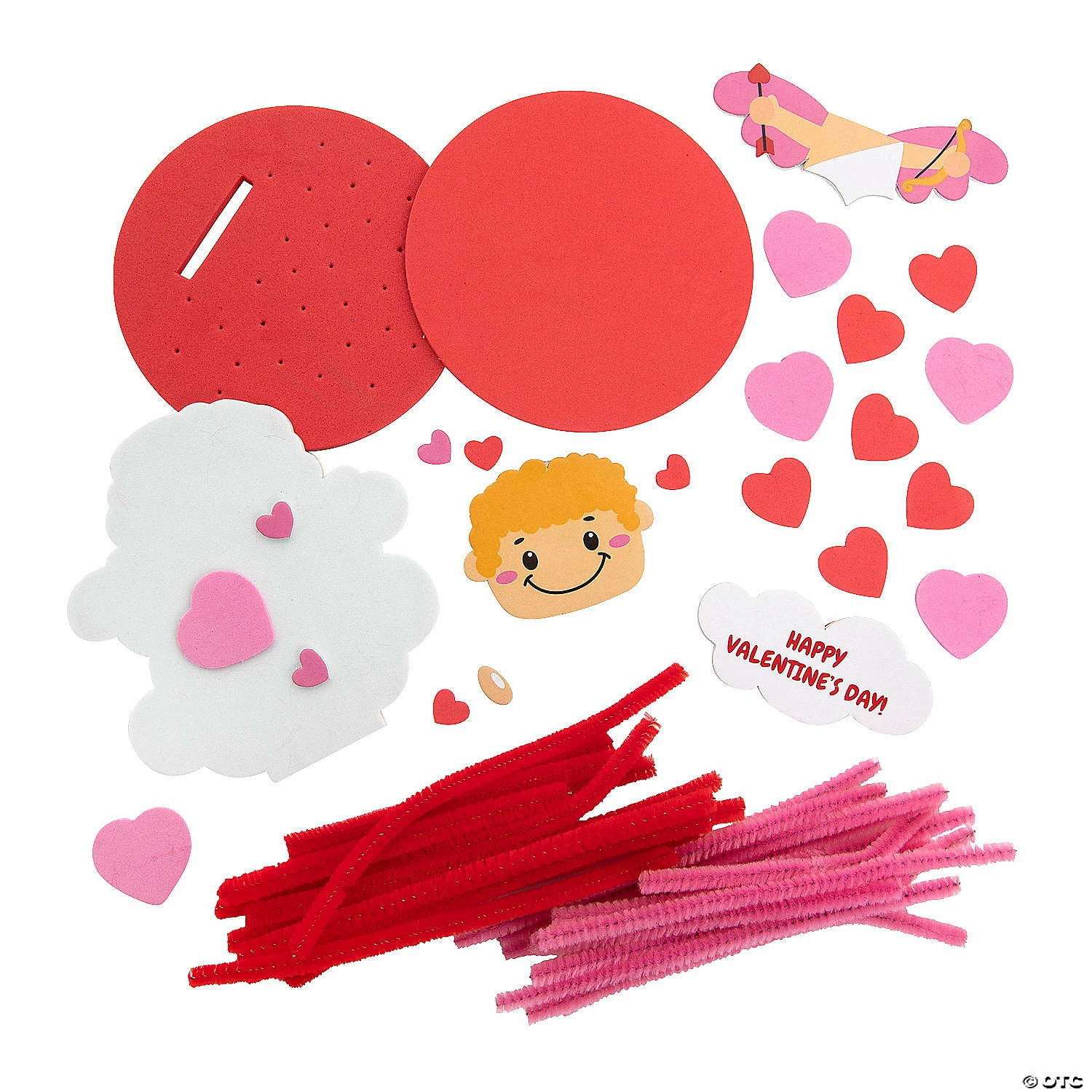 Cupid in Heart Garden Craft Kit - Makes 12 4 Cupid in Heart Garden Craft Kit - Makes 12 - Image 2