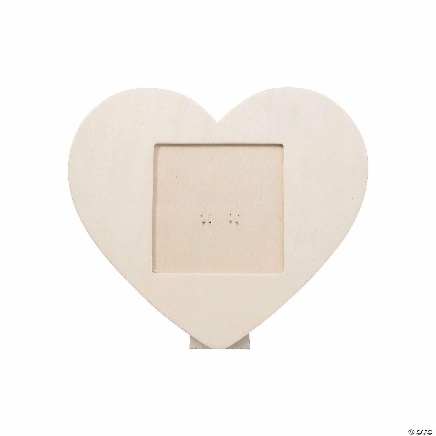 DIY Unfinished Wood Heart-Shaped Frames - 12 Pc.