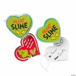 Dr. Seuss™ The Grinch Slime Valentine Exchanges with Card for 12