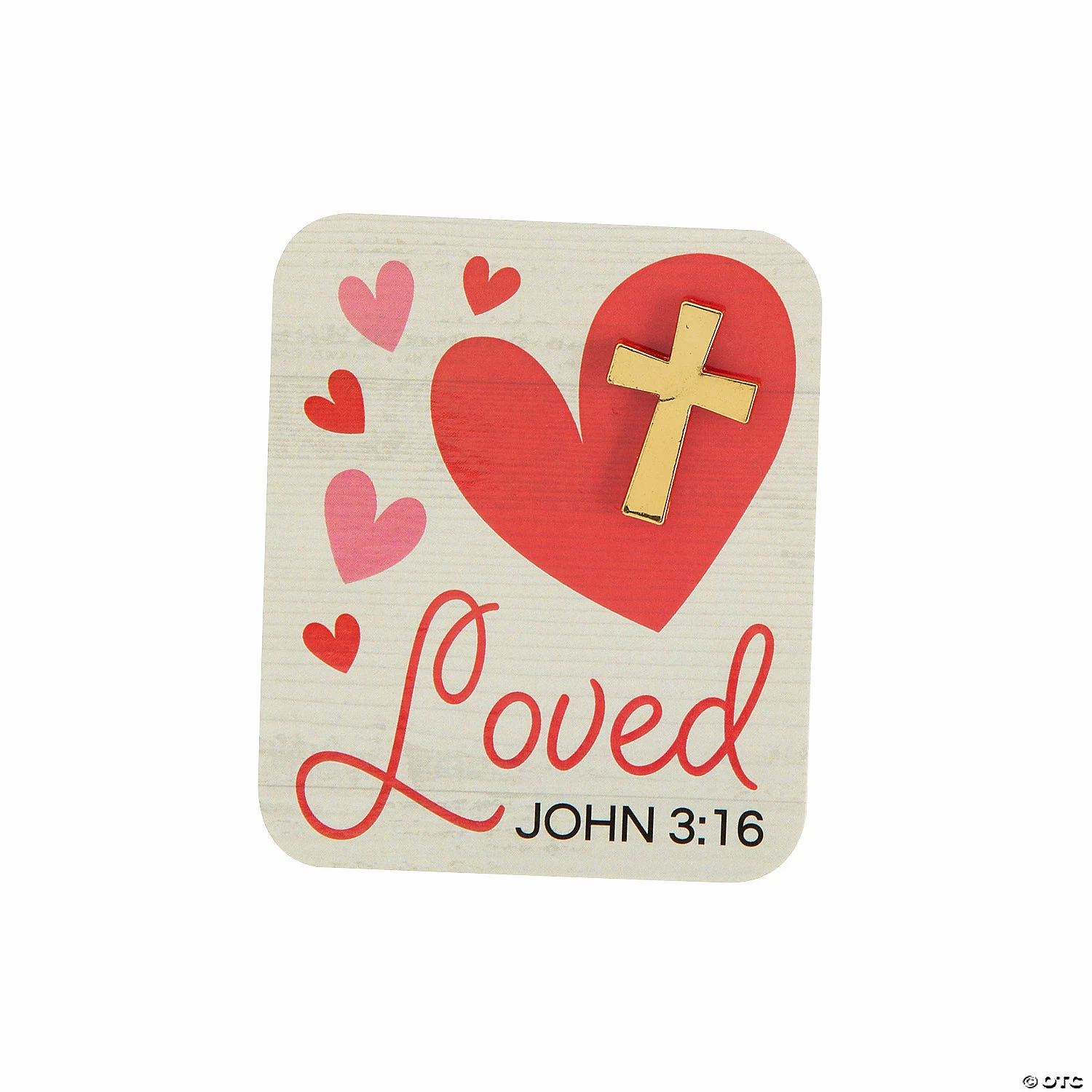 Faith Valentine Cross Pin Valentine Exchanges with Card for 12 3 Faith Valentine Cross Pin Valentine Exchanges with Card for 12