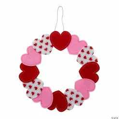 Felt Valentine Wreath Craft Kit