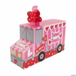 Food Truck Valentine Card Box Craft Kit - Makes 1