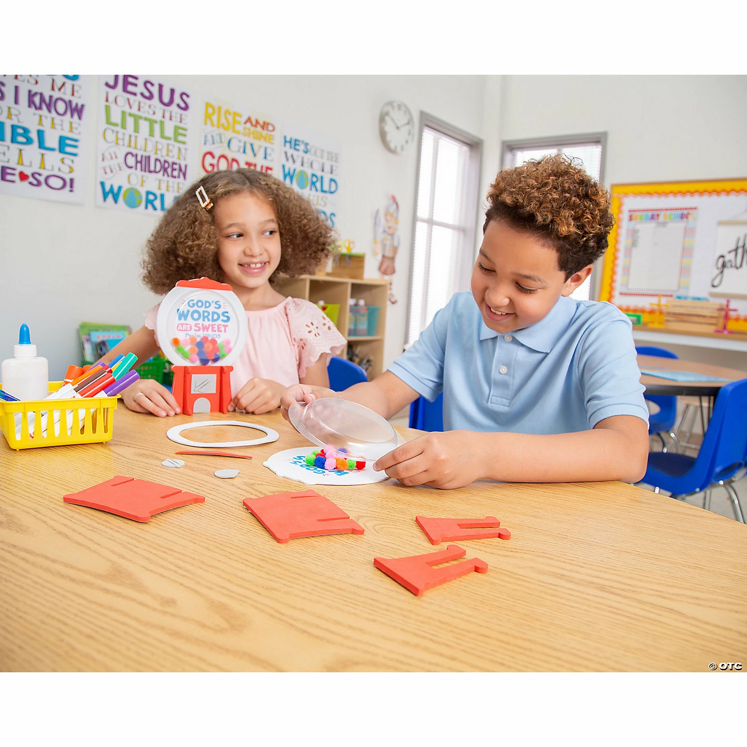 God’s Words Are Sweet Gumball Craft Kit - Makes 12 - Image 4