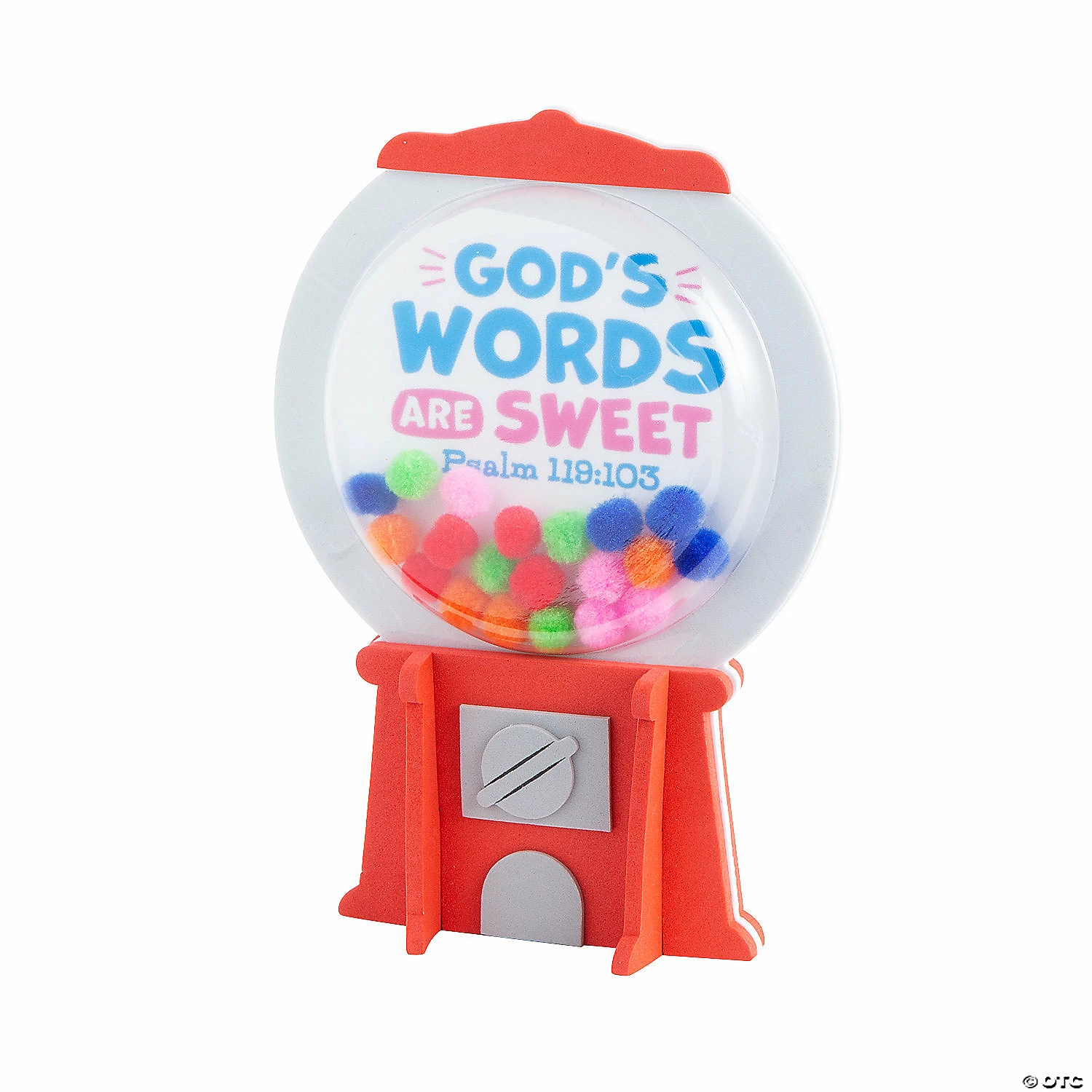 God’s Words Are Sweet Gumball Craft Kit - Makes 12