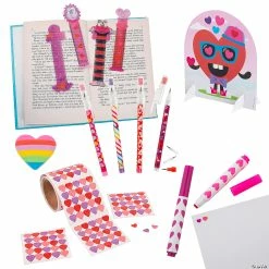 Happy Valentine’s Day Handout Kit - 121 Pc.