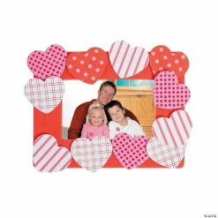 Heart Picture Frame Magnet Craft Kit - Makes 12