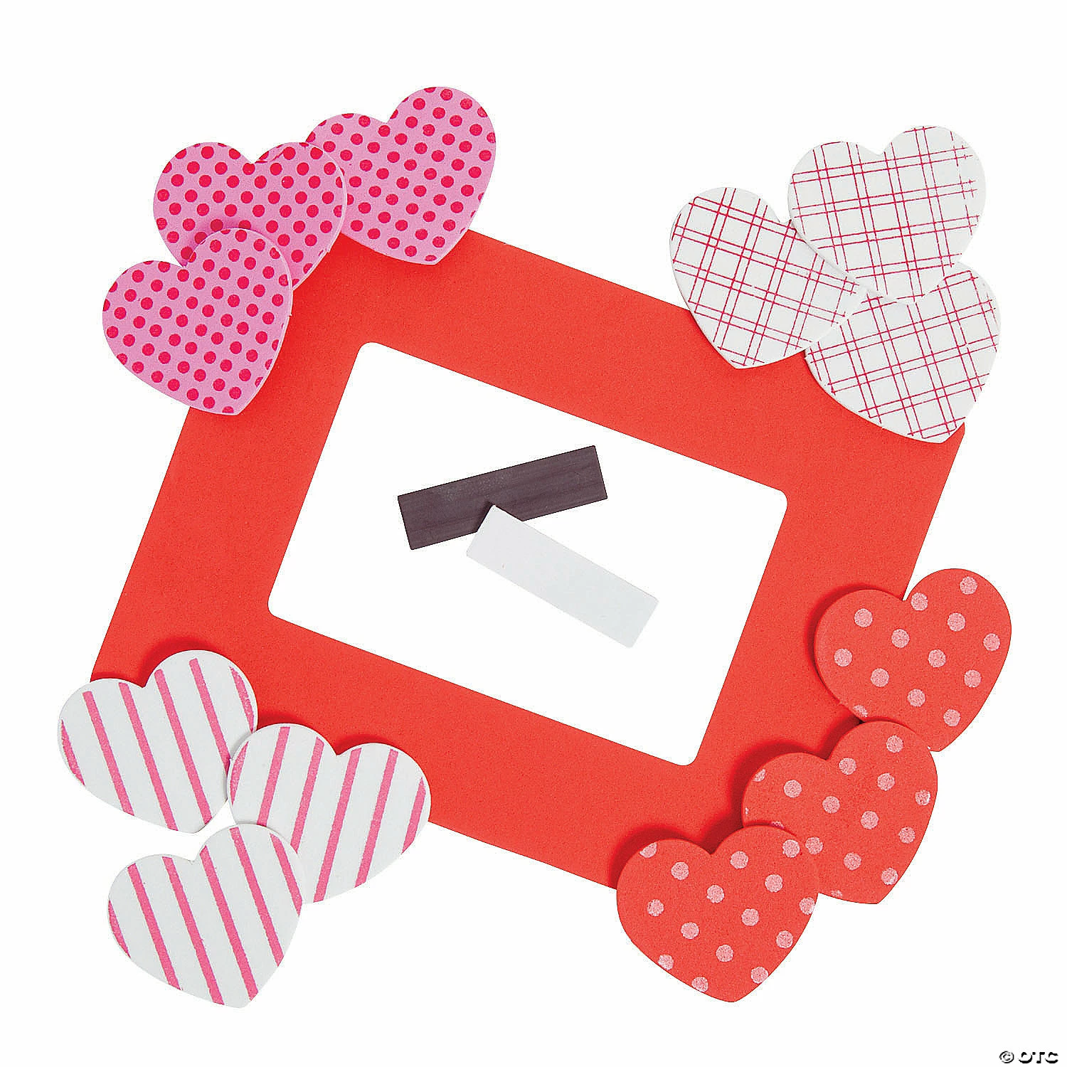 Heart Picture Frame Magnet Craft Kit - Makes 12 - Image 2