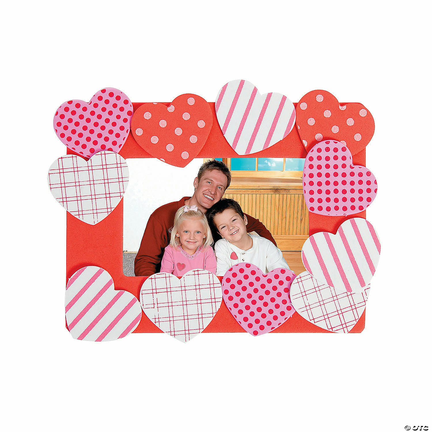 Heart Picture Frame Magnet Craft Kit - Makes 12