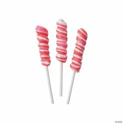 Mini Twisty Lollipops - 24 Pc.