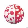 Inflatable 5" Heart Mini Beach Balls - 12 Pc.