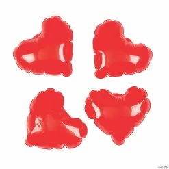Inflatable Mini Hearts - 12 Pc.