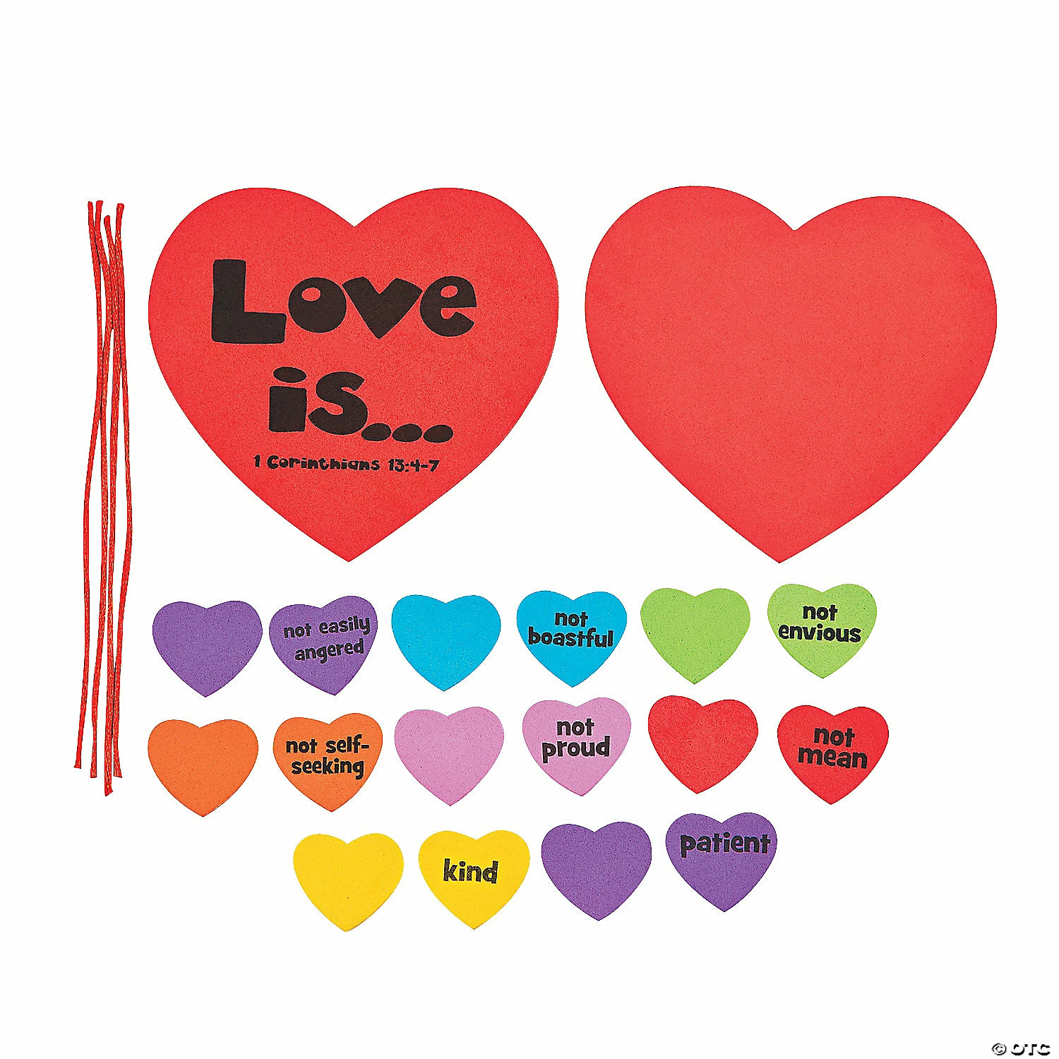Inspirational Love Is Mobile Craft Kit - Makes 12 - Image 2