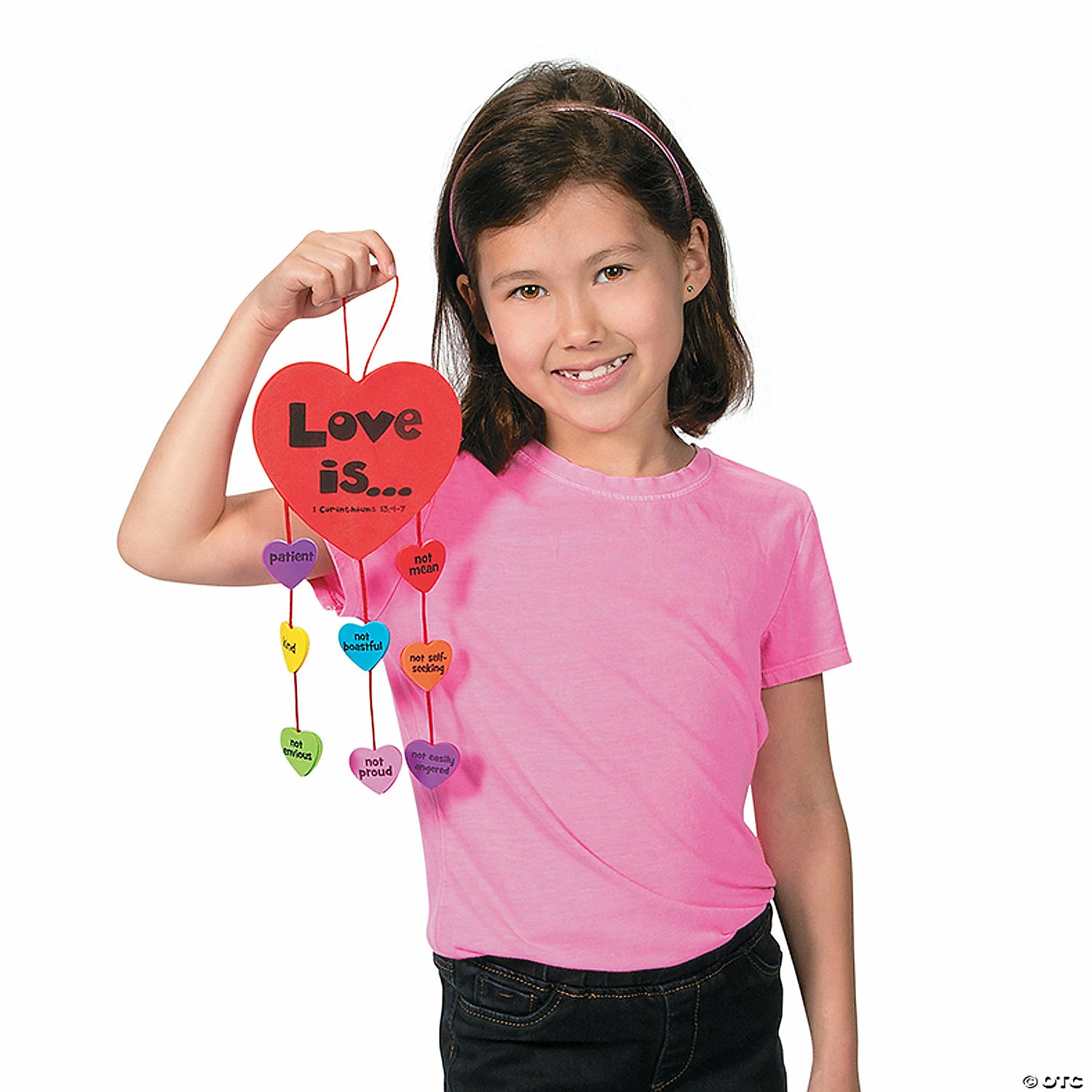 Inspirational Love Is Mobile Craft Kit - Makes 12 - Image 4