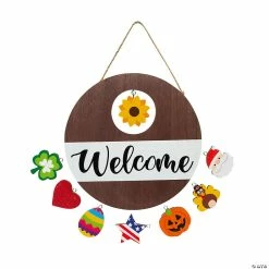 Interchangeable Season Welcome Sign - 9 Pc.