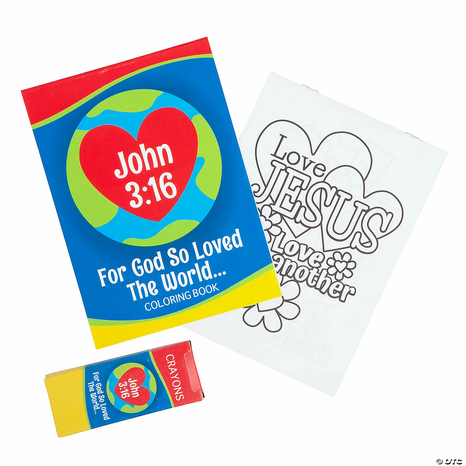 John 3:16 Stationery Sets - 12 Pc.