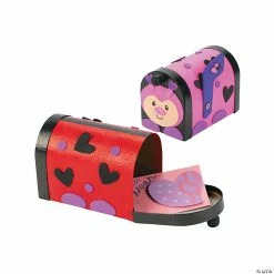 Ladybug Valentine Mailbox Craft Kit - Makes 12
