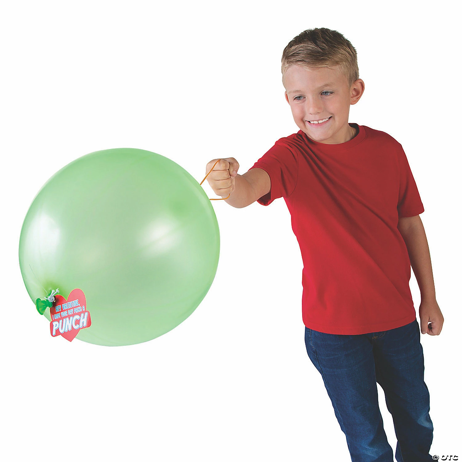 Latex Punch Ball Balloon Valentine Exchanges with Card for 50 4 Latex Punch Ball Balloon Valentine Exchanges with Card for 50 - Image 2