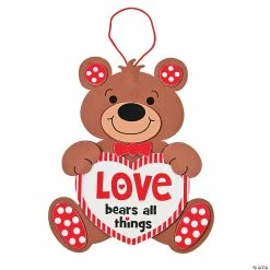 Love Bears All Things Sign Craft Kit- Makes 12