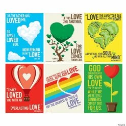 Love of Jesus Poster Set - 6 Pc.