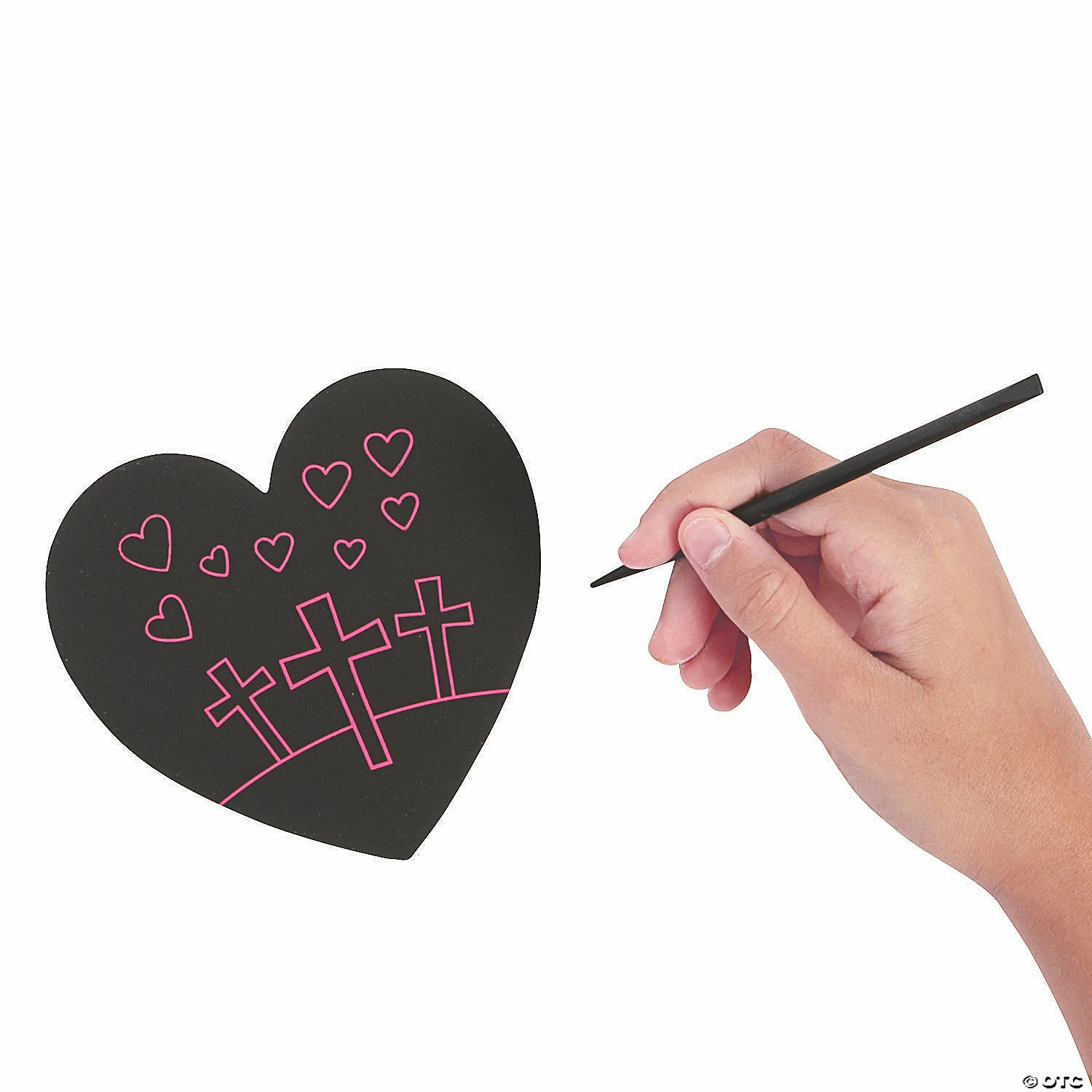 Magic Color Scratch Religious Valentine’s Day Cards - 24 Pc. - Image 2