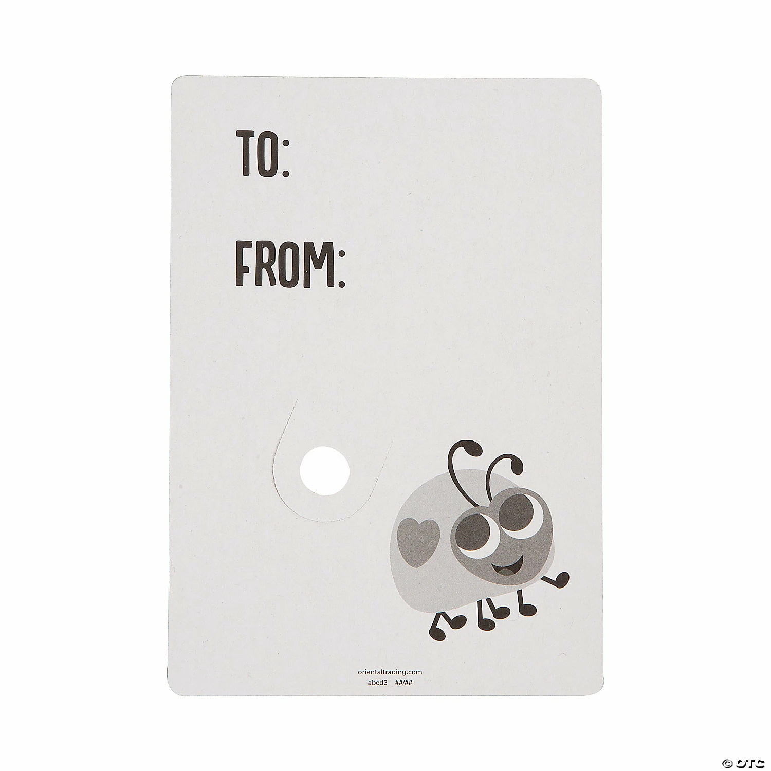 Magnifying Glass Valentine Exchanges with Ladybug Card for 24 - Image 2