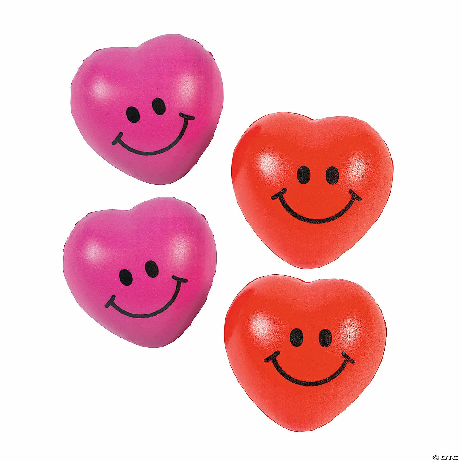 Mini Heart Stress Toys - 24 Pc. - Image 4