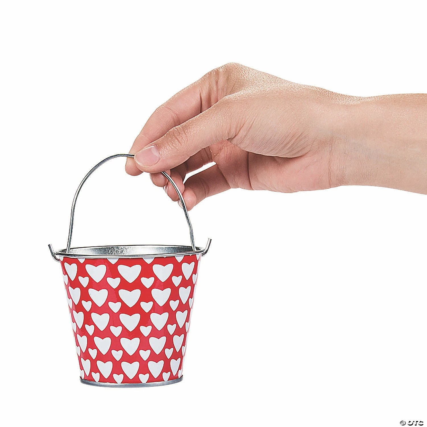 Mini Valentine’s Day Favor Pails - 12 Pc. - Image 2