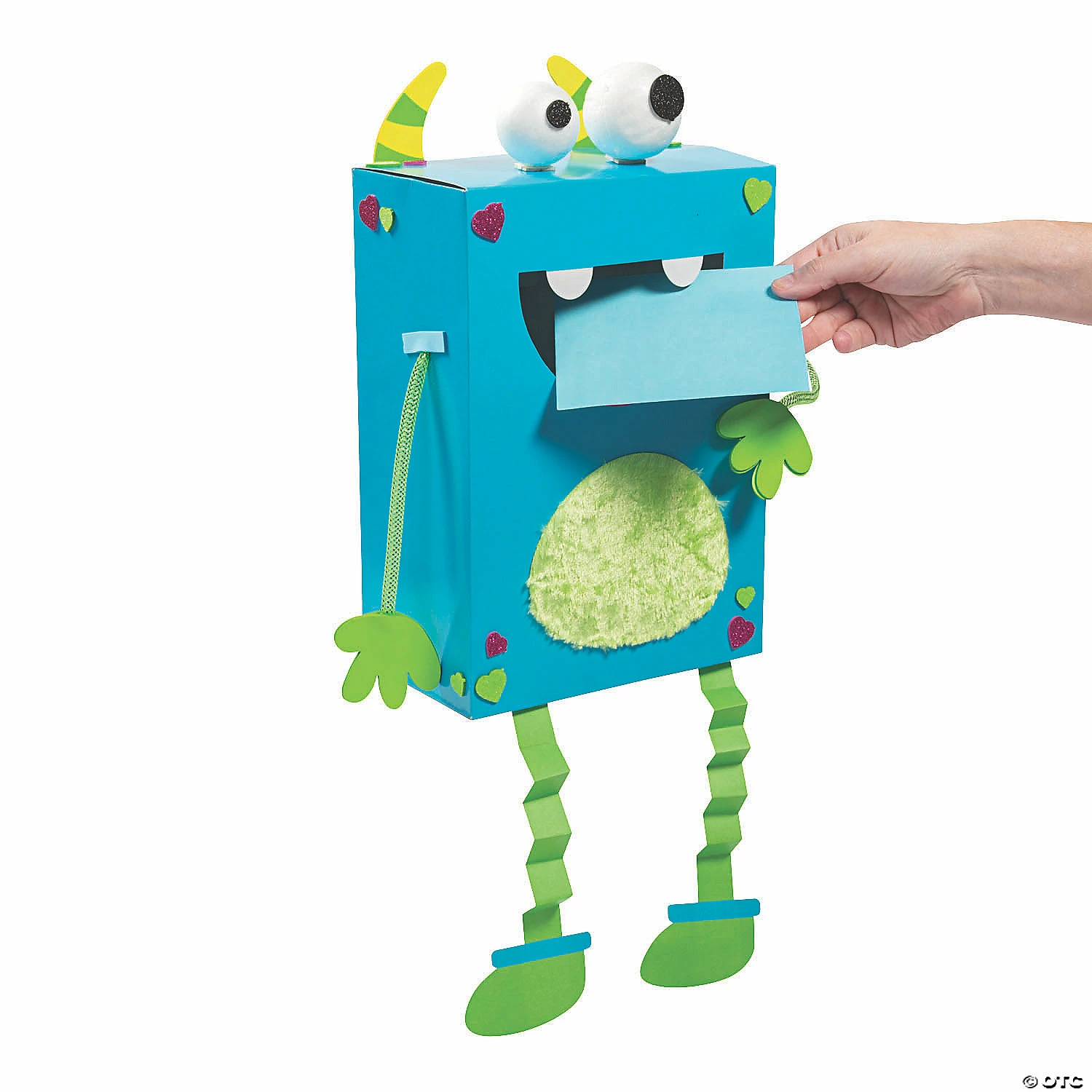 Monster Valentine Card Box Craft Kit - Image 4