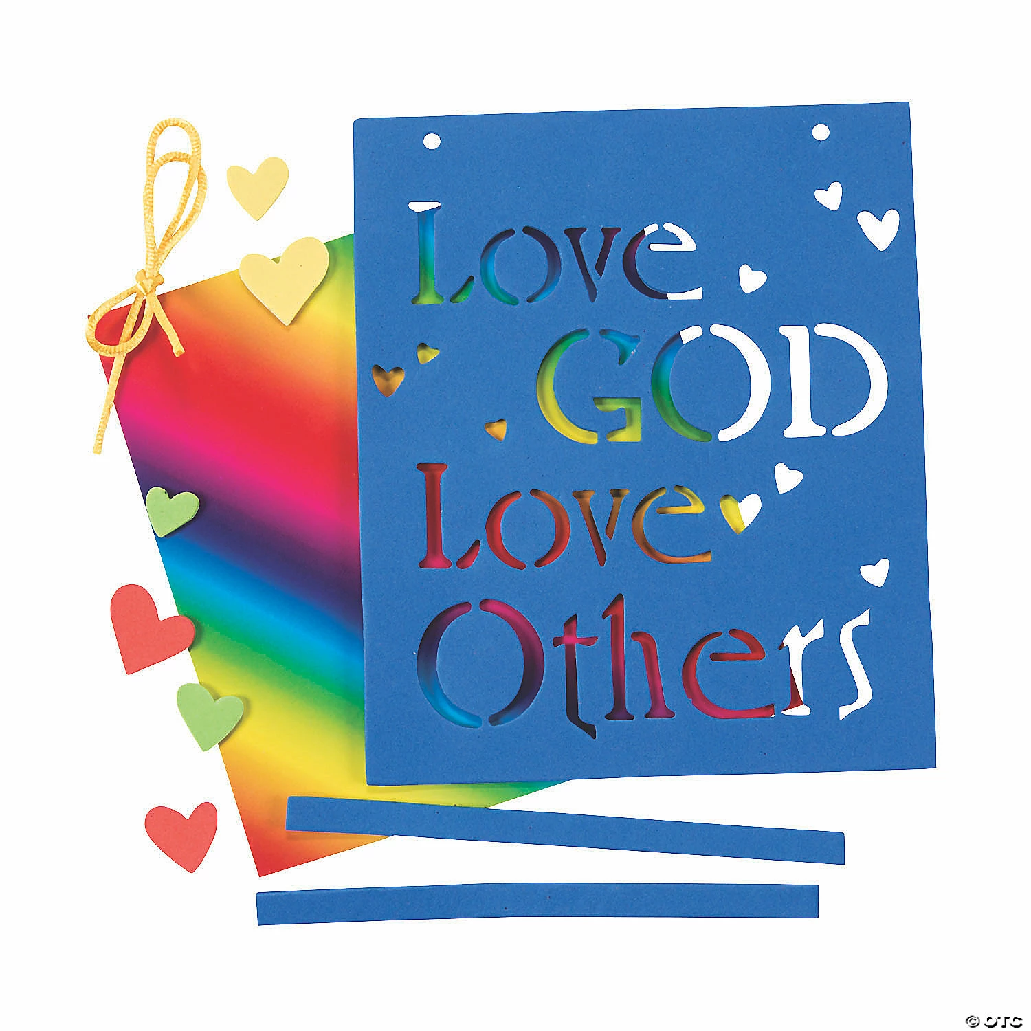 Printed God’s Love Sign Craft Kit- Makes 12 - Image 2