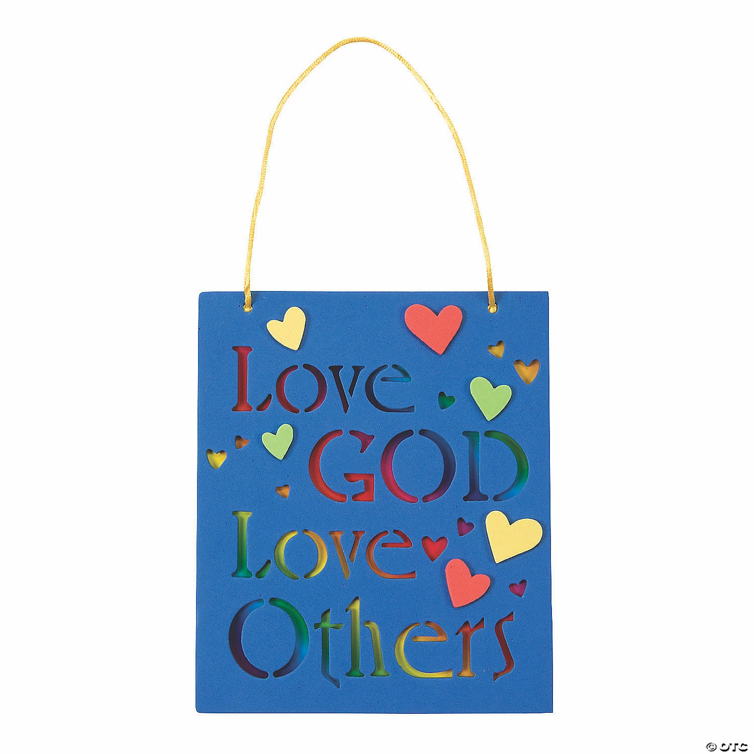 Printed God’s Love Sign Craft Kit- Makes 12