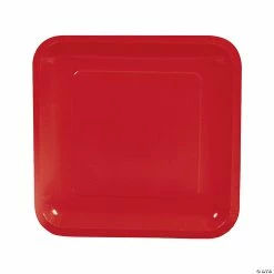 Square Paper Dinner Plates - 24 Ct.